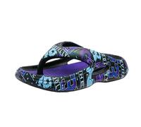 LHEZXS Pillow Arch Support Flip Flops Herren-Sommer Mit Dicker Locked Strand Nicht Rutschfestig Aus Soft-Soled-Hausschuhen-Lila-45-46