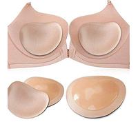 LHKJ 1 Paar Selbstklebend BH Einlagen,Schwamm BH Pad Einsatz,BH Pads für Badeanzug und Bikini