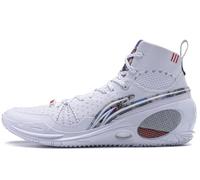 LI-NING Herren Basketballschuhe rutschfest Verschleißfest Professionelle Sportschuhe Wade 808 III Ultra V2 Serie Weiß EU 43 2/3