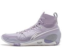 LI-NING Herren Basketballschuhe rutschfest Verschleißfest Professionelle Sportschuhe Wade 808 III Ultra V2 Serie Lavendel EU 41