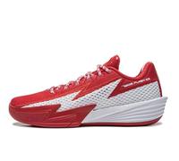 LI-NING Männer Dämpfend Hochelastisch Professionelle Basketball-Court-Schuh Wade Flash 2 Rot/Standardweiß EU 42 1/3