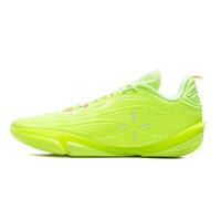 LI-NING Männer Leicht Hochelastisch Professionelle Basketball-Spielschuhe Wade 808 5 Ultra V2 Fluoreszierend Limette EU 46 1/3
