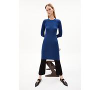 LIAA RN | Strickkleid Slim Fit aus Bio-Baumwolle - blau (M)