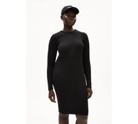 LIAA RN | Strickkleid Slim Fit aus Bio-Baumwolle - schwarz (L)