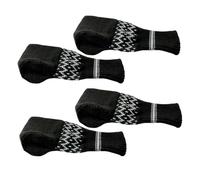 Liakyunf 4 Stück Bierhandschuhe aus Strick, Fingerlose Fäustlinge zum Warmhalten für Outdoor-Partys & Winterfeste - Weiche Handschuhe für kalte Getränkedosen und Flaschen