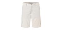Bermudas MAC "Liam Bermuda", Herren, Gr. 34, N-Gr, cream weiß ppt, Cord, Obermaterial: 99% Baumwolle, 1% Elasthan, unifarben, Hosen Bermudas, aus elastischem Cord (68447428-34) cream weiß ppt