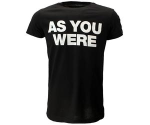 Liam Gallagher „As You Were“ T-Shirt XXL Schwarz