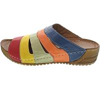 Libelle Pantolette Mehrfarbig