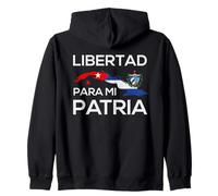 Libertad para Mi Patria Kubanische Karte, Flagge & Nationale Kapuzenjacke