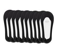 LIbgiubhy 5 Paar leichte, kühlende Eisseiden Socken für Damen, niedrig geschnittene, rutschfeste Silikon Grip Alltags Linersocken, unsichtbare Socken