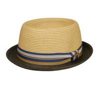 Licano Toyo Pork Pie Strohhut by Stetson oliv L (58-59 cm)