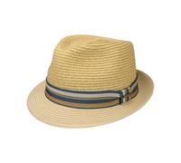 Stetson Licano Toyo Trilby Strohhut UV Schutz 40+ Damen Herren Frühling Sommer