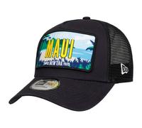 Licence Plate Trucker Cap by New Era schwarz One Size