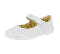 Lico Anna V Mädchen Durchgängies Plateau Ballerinas, Weiß, 38 EU