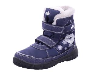 Lico Baby Klettstiefel für Mädchen, blau, Größe 29 EU