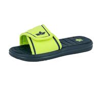 Lico »Barracuda V« Pantolette mit Klettverschluss, navy-lemon