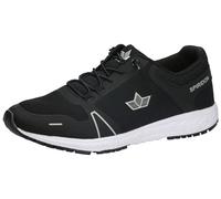 Sneaker LICO "Freizeitschuh Basildon", Herren, Gr. 41, schwarz, Synthetik, Schuhe (96169166-41) schwarz