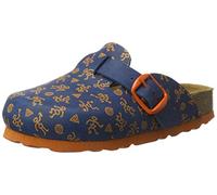 Lico BIOLINE CLOG KIDS Unisex Kinder Clogs, Blau/ Orange, 36 EU
