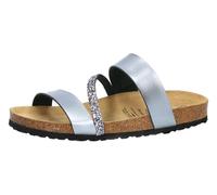 LICO Pantolette Bioline Glitter, grau, 38 grau