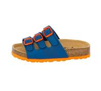 Lico Unisex Kinder BIOLINE KIDS Pantoletten, Marine/ Orange, 38 EU