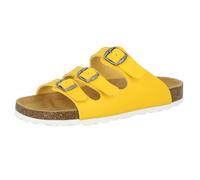 Lico Damen Bioline Pantolette, Gelb, 41 EU