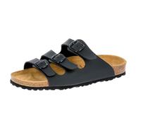 Lico Bioline Damen Pantoletten schwarz 37 schwarz 37