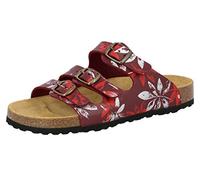 Pantolette LICO "Pantolette Bioline Leave" Gr. 41, rot Schuhe (30459330-41) rot