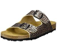 Pantolette LICO "Pantolette Bioline Leo", Damen, Gr. 40, rosa, Synthetik, Schuhe (10492566-40) rosa