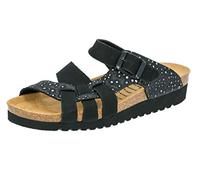 Lico BIOLINE NOBLE Damen Niedrige Hausschuhe, Schwarz, 42 EU