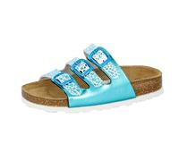 Lico BIOLINE TRENDY Mädchen Niedrige Hausschuhe, Türkis/ Weiß, 29 EU