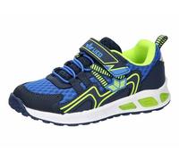 Lico Blinky Boy Blinkschuhe, Blau/Marine/Lemon, 35 EU