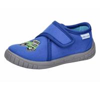 Lico Cookie Boy Hausschuh, Blau/Grau/Lemon, 24 EU