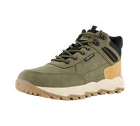 Lico Herren Cromarty Sneaker, Oliv/Schwarz, 42 EU