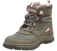 Lico Crumbie VS Baby - Mädchen Lauflernschuh, grau/rosa, 21 EU