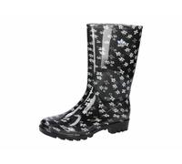 Lico Damen Aquata Gummistiefel, Schwarz/Weiss, 41 EU