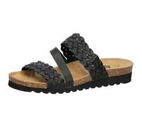 Lico Damen Bioline Carmen Hausschuhe, schwarz, 42 EU