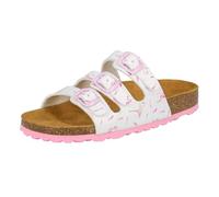 Lico Bioline Flaminco Damen Pantoletten, Weiß/ Rosa, 31 EU