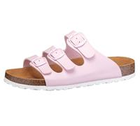 Lico Damen Bioline Pantolette, Rosa, 39 EU