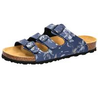 LICO Damen Pantolette Bioline Leave 39 blau