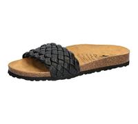 Lico Damen Pantoletten Bioline Plait Schwarz Größe 39