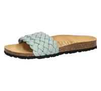 Lico Damen Pantoletten Frau Bioline Zopf Blau Größe 38