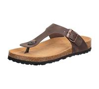 Zehentrenner LICO "Pantolette Sofia", Damen, Gr. 36, braun, Leder, Schuhe Zehentrenner (17769933-36) braun