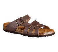 LICO Damen Pantolette Bioline Flora (910062) 41 Braun