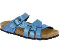 LICO Pantolette Bioline Flora Damen blau Synthetik Gr. 38 EU (91427305-38)