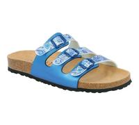 LICO Damen Pantolette Bioline Flower (560065) 36 Braun