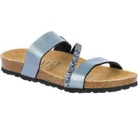 Lico BIOLINE GLITTER Damen Pantoletten, Anthrazit, 41 EU