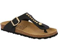 Lico Pantolette Zehenstegpantolette Bioline Goldstar 42 schwarz Zehentrenner Pantoletten Schuhe Unisex 42 schwarz