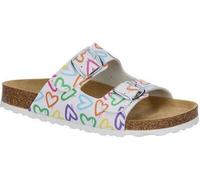 LICO Damen Pantolette Bioline Heart weiß - Gr. - 40