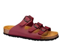 Pantolette Damen Schnallen rot LICO Bioline Lady - Rot / 36