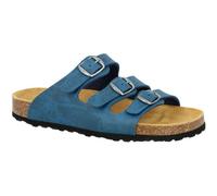 Pantolette Damen Schnallen blau LICO Bioline Lady - Blau / 39